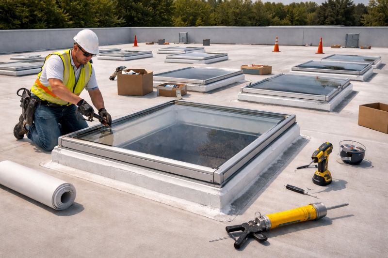 Commercial Skylight Renovation in Kent, WA
