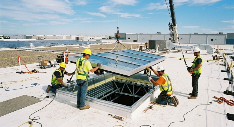 Commercial Skylight Renovation in Tacoma, WA
