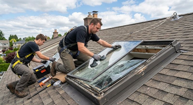 Skylight Glass Repair in Seattle, WA