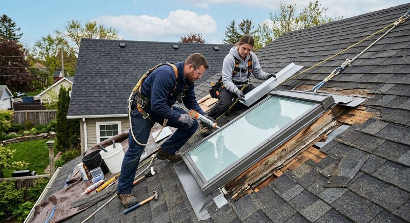 Skylight Glass Repair in Bellevue, WA