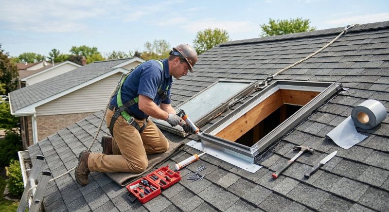 Skylight Leak Repair in Bellevue, WA