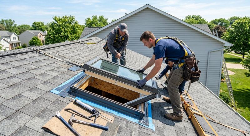 Vented Skylight Installation in Gig Harbor, WA